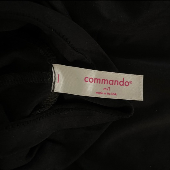 NWT Commando Black Mockneck Sleeveless